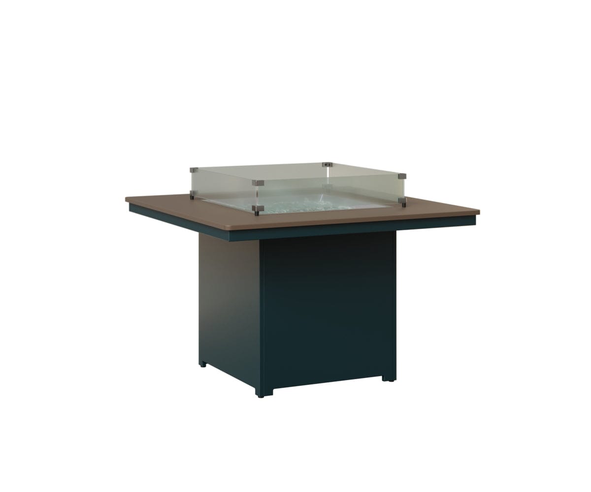 Numa 47" Sq Fire Table Dining Rockwood Outdoor Furniture 