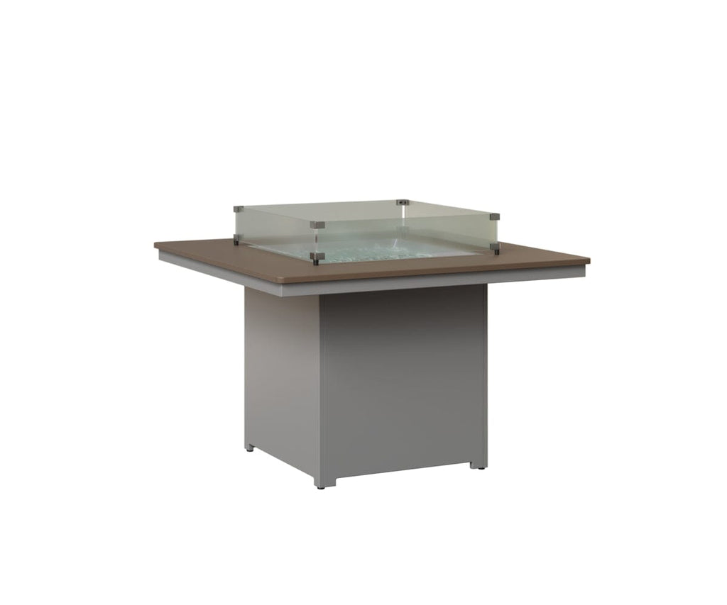 Numa 47" Sq Fire Table Dining Rockwood Outdoor Furniture 