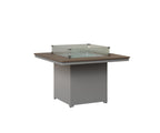 Numa 47" Sq Fire Table Dining Rockwood Outdoor Furniture 