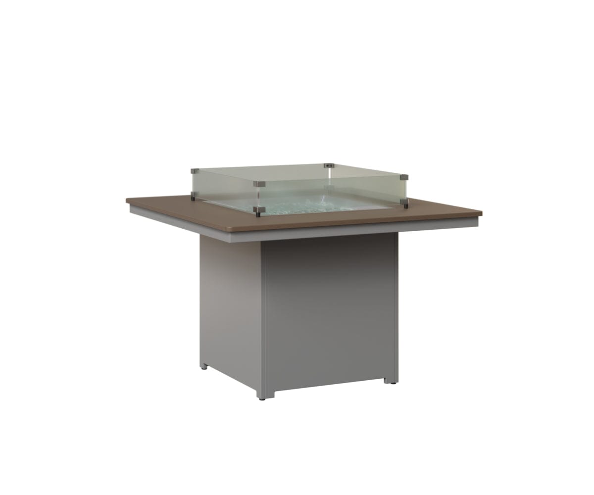 Numa 47" Sq Fire Table Dining Rockwood Outdoor Furniture 