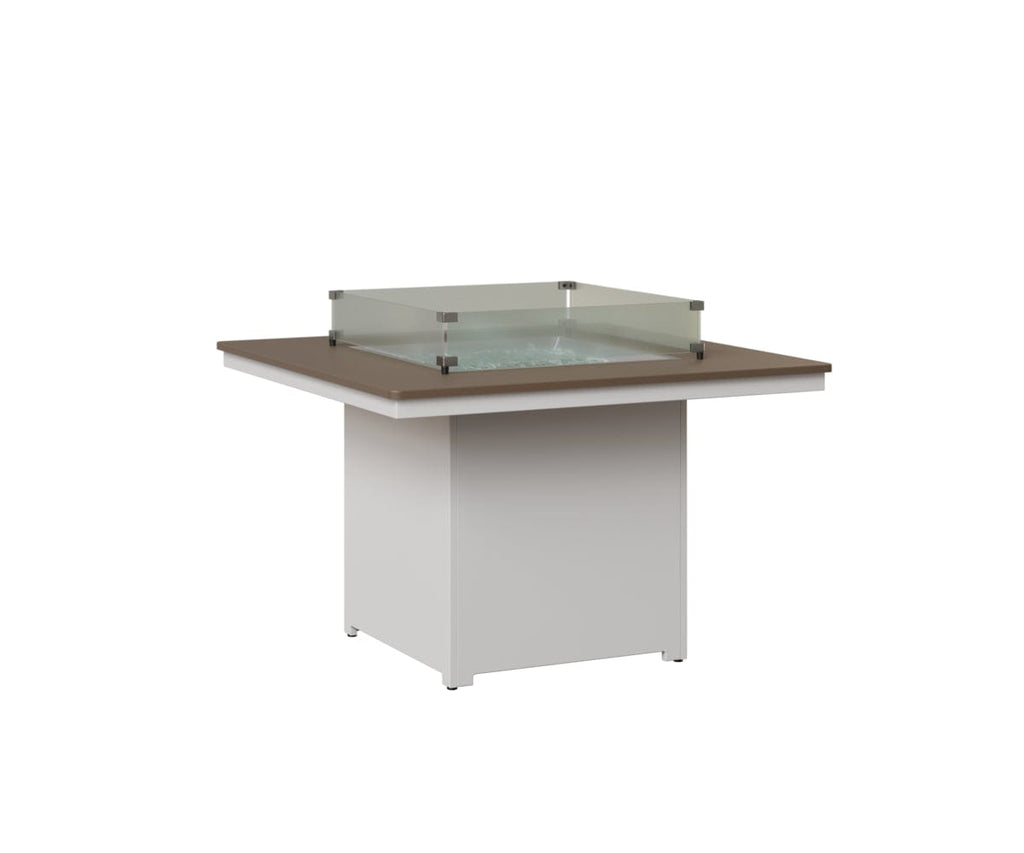 Numa 47" Sq Fire Table Dining Rockwood Outdoor Furniture 