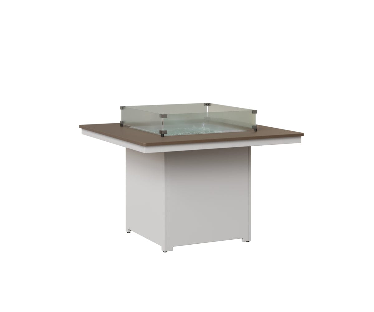 Numa 47" Sq Fire Table Dining Rockwood Outdoor Furniture 