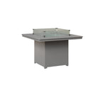 Numa 47" Sq Fire Table Dining Rockwood Outdoor Furniture 
