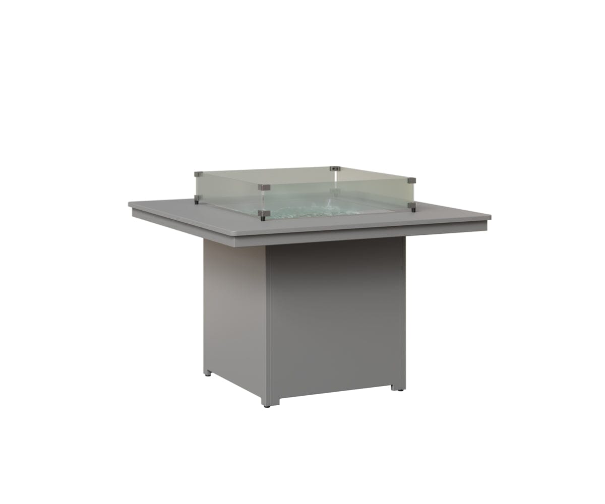 Numa 47" Sq Fire Table Dining Rockwood Outdoor Furniture 