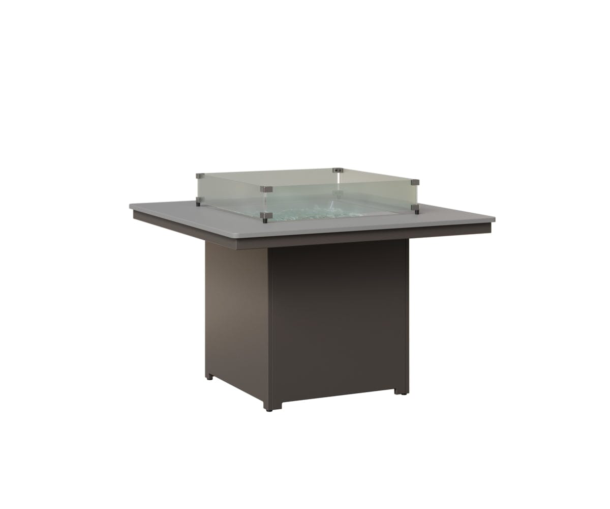 Numa 47" Sq Fire Table Dining Rockwood Outdoor Furniture 