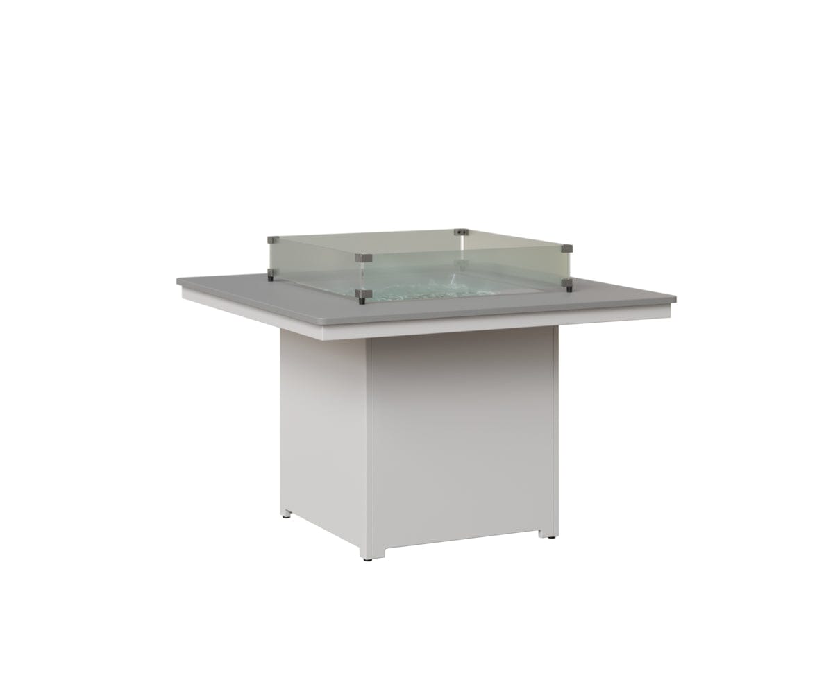 Numa 47" Sq Fire Table Dining Rockwood Outdoor Furniture 