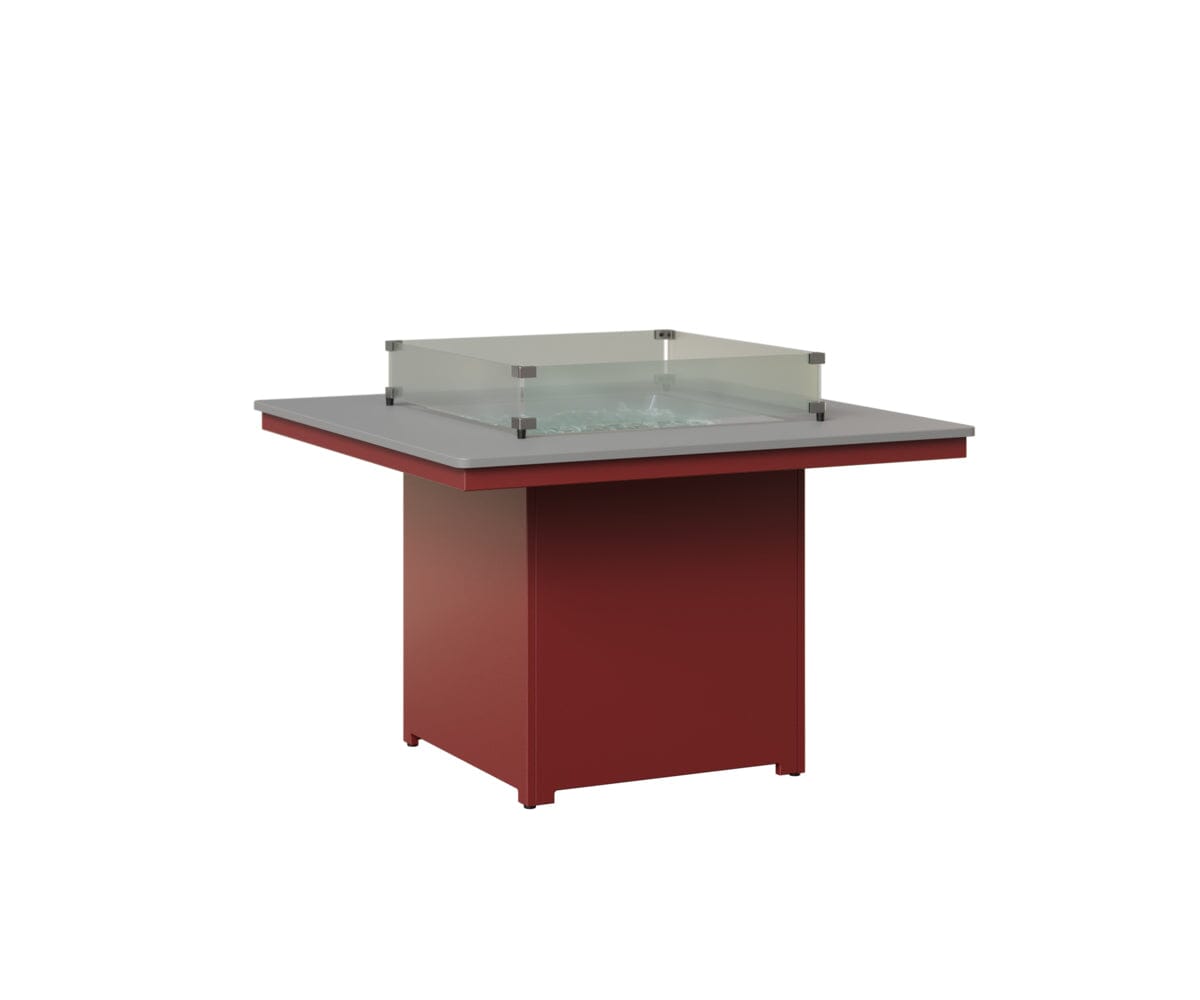 Numa 47" Sq Fire Table Dining Rockwood Outdoor Furniture 