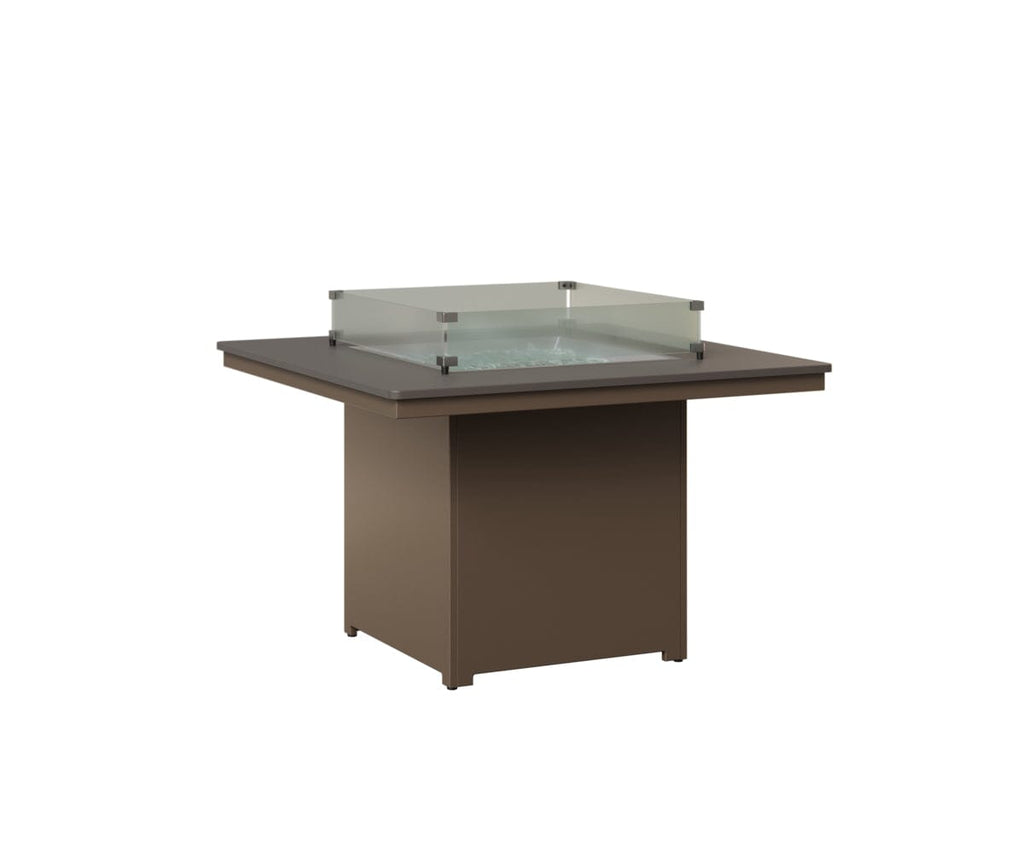 Numa 47" Sq Fire Table Dining Rockwood Outdoor Furniture 