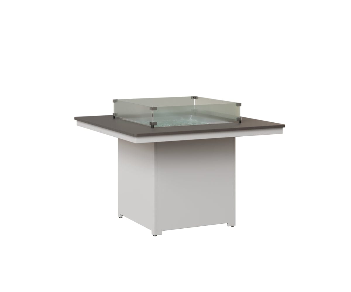 Numa 47" Sq Fire Table Dining Rockwood Outdoor Furniture 