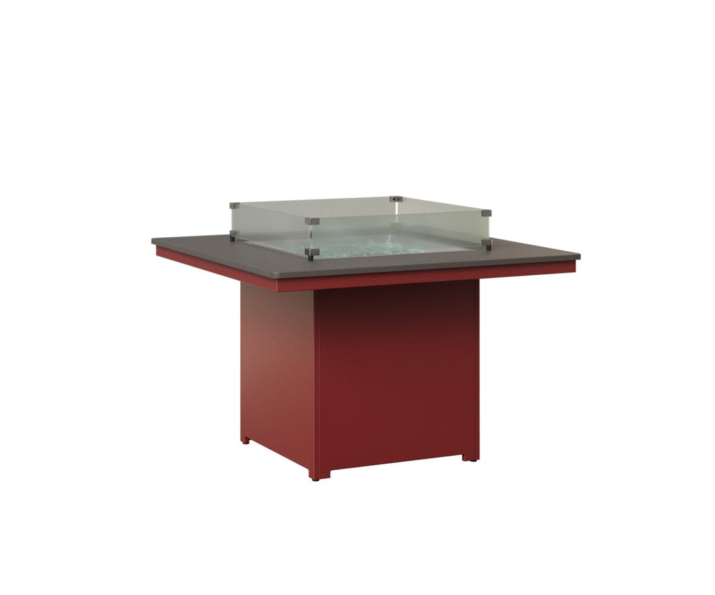 Numa 47" Sq Fire Table Dining Rockwood Outdoor Furniture 