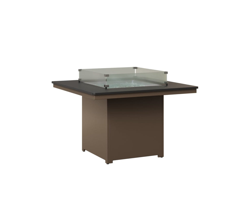 Numa 47" Sq Fire Table Dining Rockwood Outdoor Furniture 
