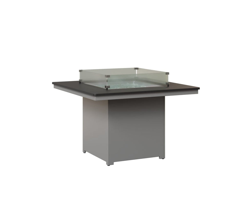 Numa 47" Sq Fire Table Dining Rockwood Outdoor Furniture 