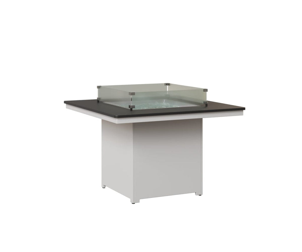 Numa 47" Sq Fire Table Dining Rockwood Outdoor Furniture 