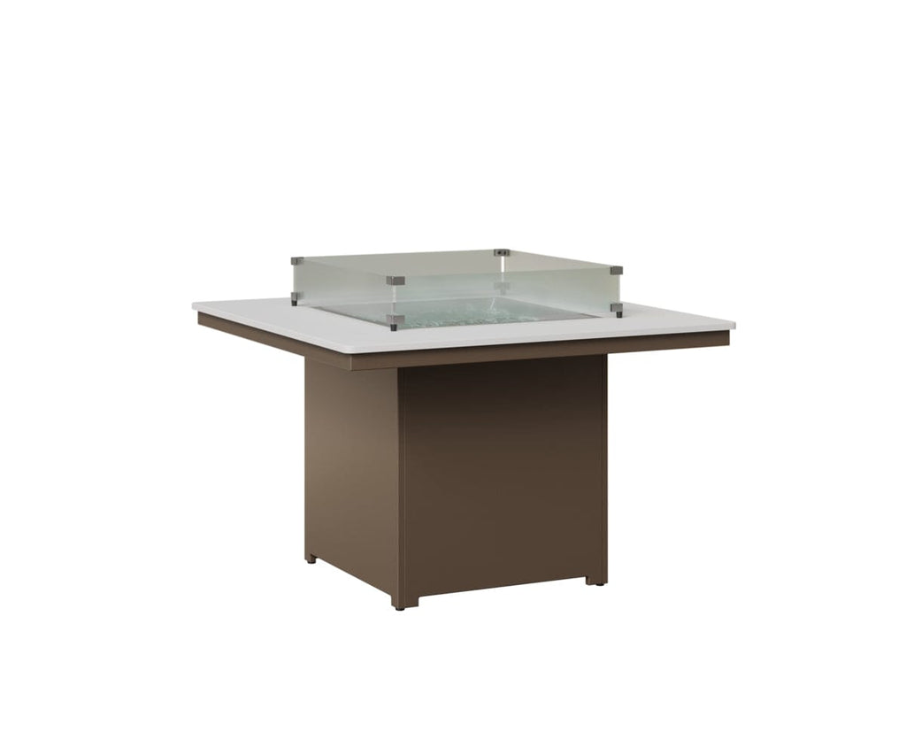 Numa 47" Sq Fire Table Dining Rockwood Outdoor Furniture 