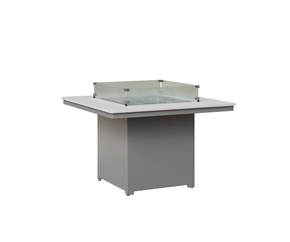 Numa 47" Sq Fire Table Dining Rockwood Outdoor Furniture 