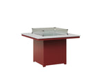 Numa 47" Sq Fire Table Dining Rockwood Outdoor Furniture 