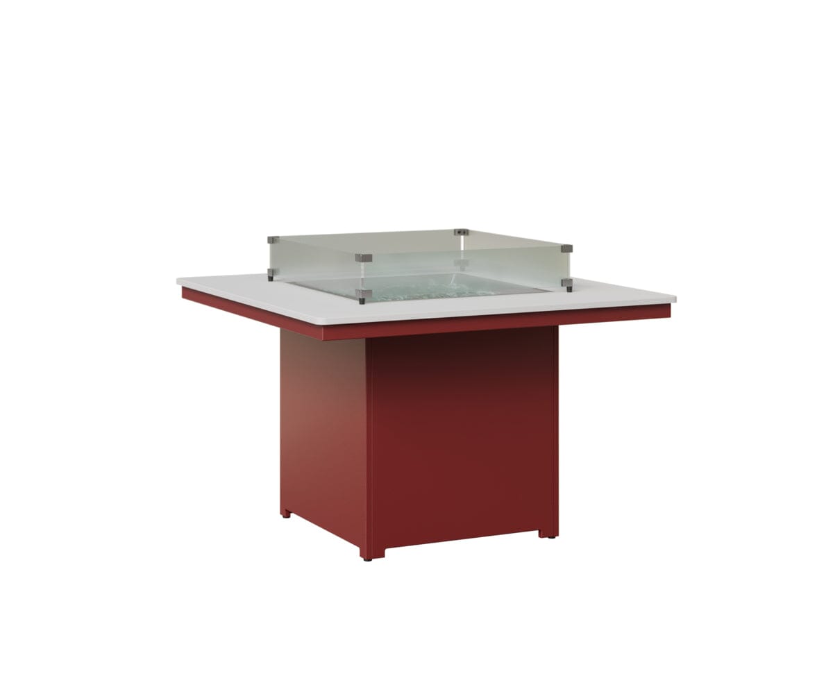Numa 47" Sq Fire Table Dining Rockwood Outdoor Furniture 