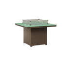 Numa 47" Sq Fire Table Dining Rockwood Outdoor Furniture 