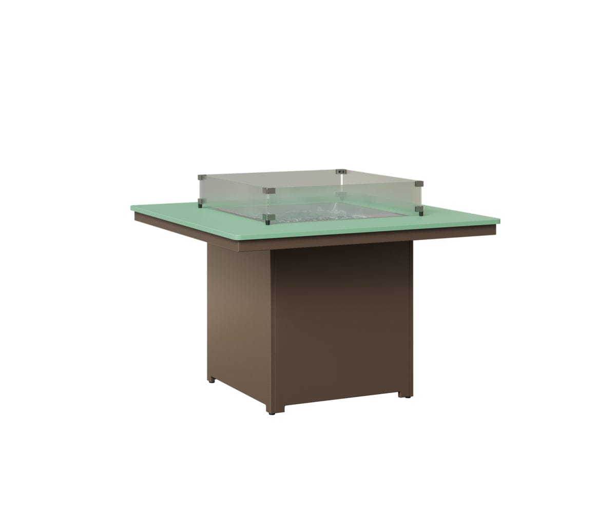 Numa 47" Sq Fire Table Dining Rockwood Outdoor Furniture 