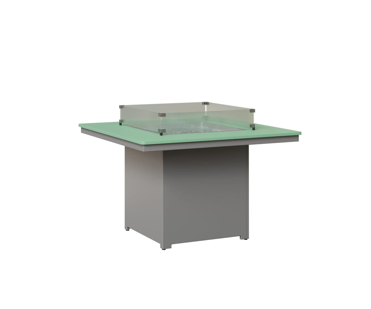 Numa 47" Sq Fire Table Dining Rockwood Outdoor Furniture 