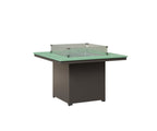 Numa 47" Sq Fire Table Dining Rockwood Outdoor Furniture 