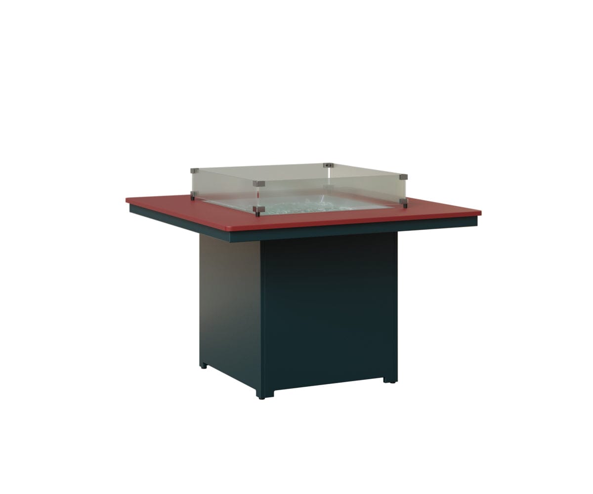 Numa 47" Sq Fire Table Dining Rockwood Outdoor Furniture 