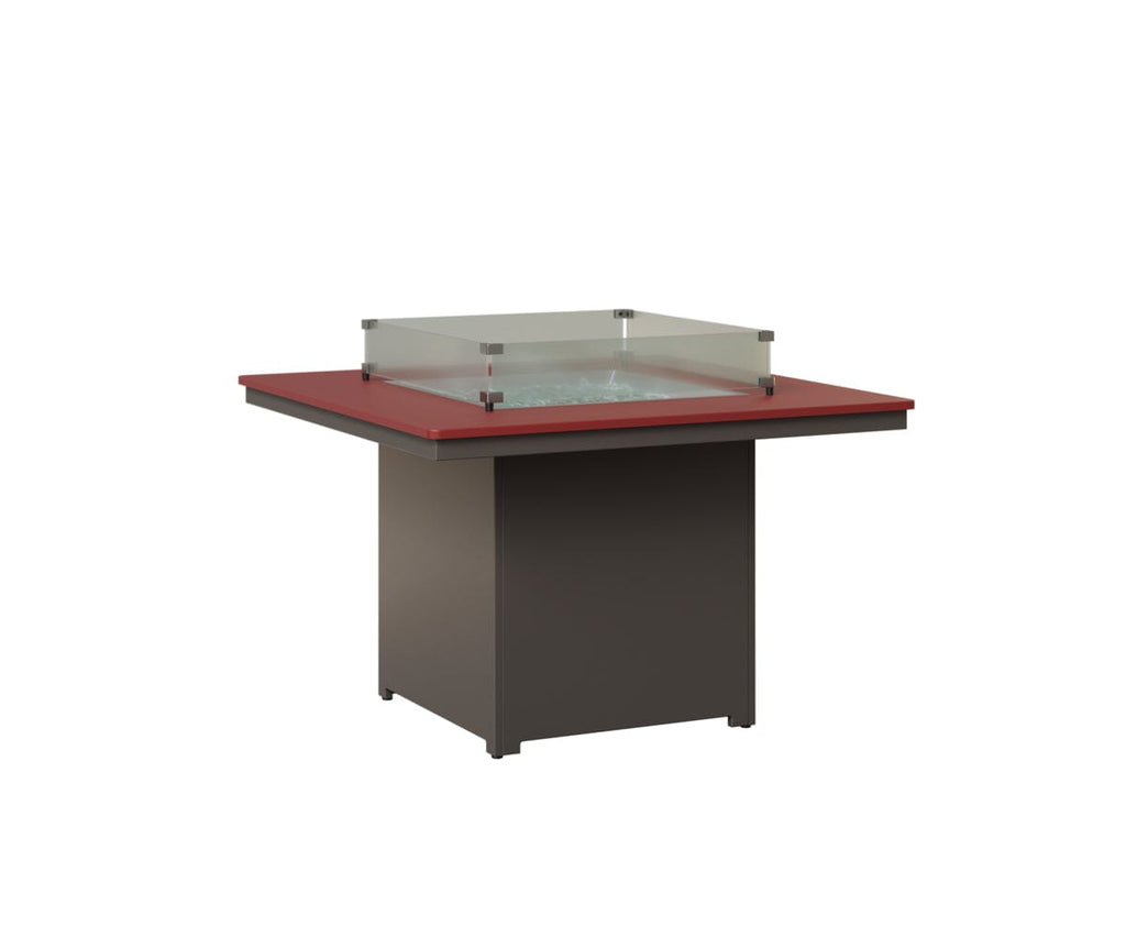 Numa 47" Sq Fire Table Dining Rockwood Outdoor Furniture 