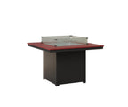 Numa 47" Sq Fire Table Dining Rockwood Outdoor Furniture 