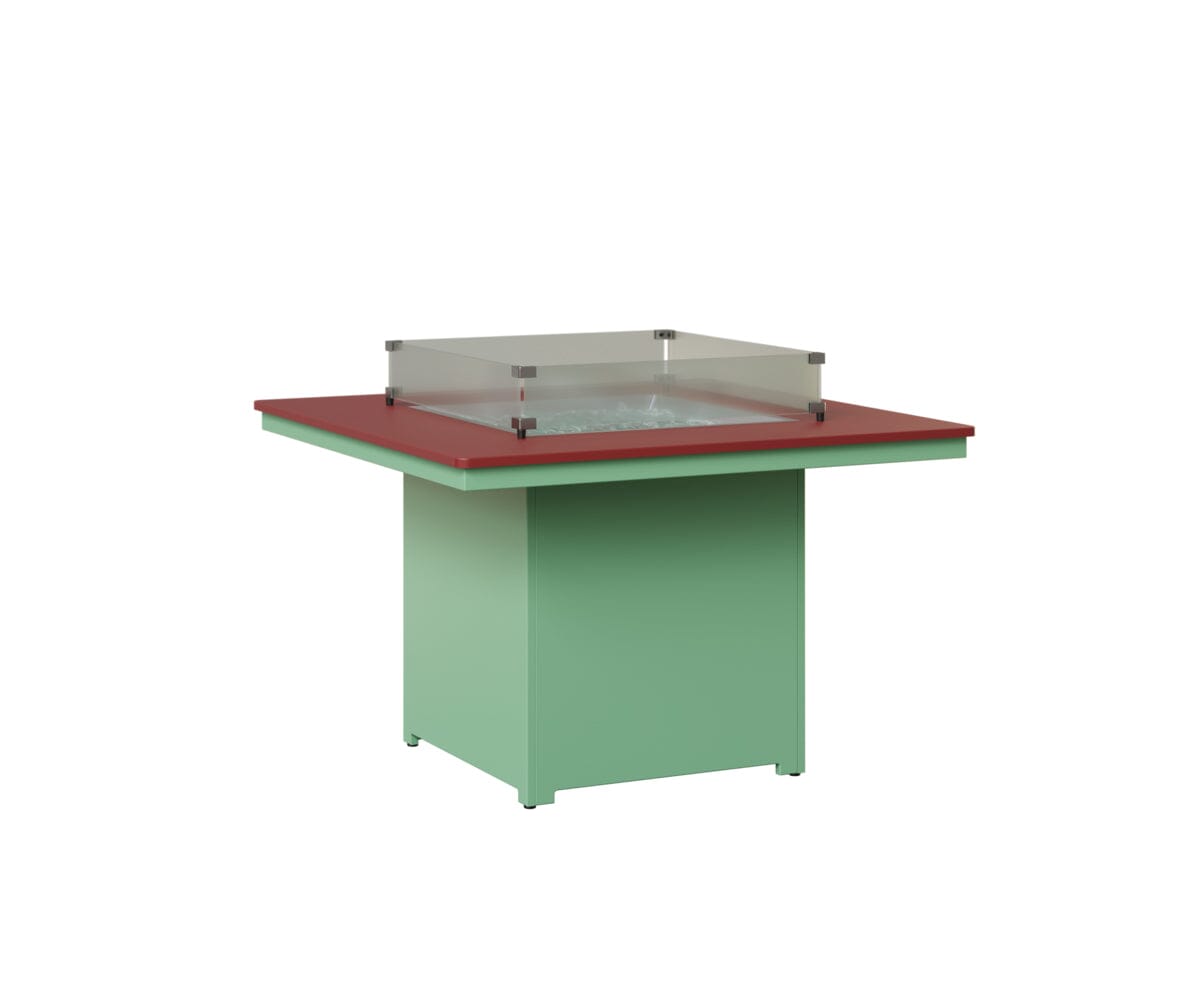 Numa 47" Sq Fire Table Dining Rockwood Outdoor Furniture 