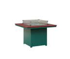 Numa 47" Sq Fire Table Dining Rockwood Outdoor Furniture 