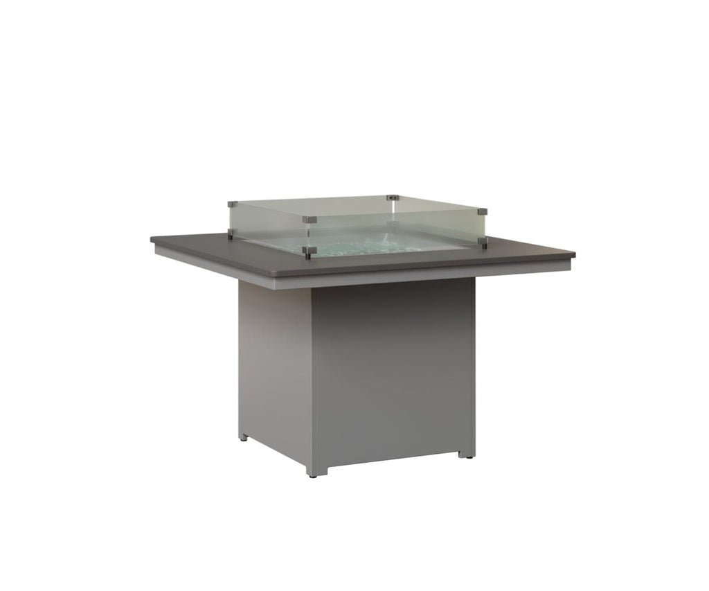 Numa 47" Sq Fire Table Dining Rockwood Outdoor Furniture 