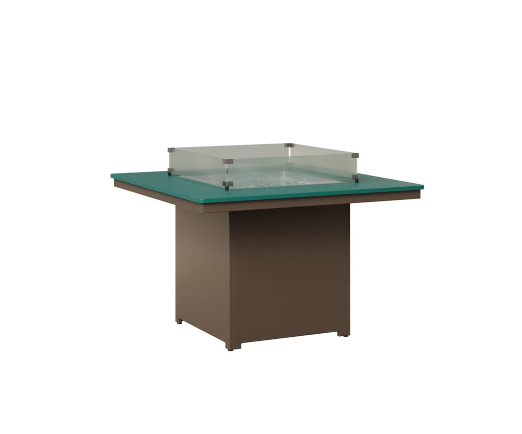 Numa 47" Sq Fire Table Dining Rockwood Outdoor Furniture 