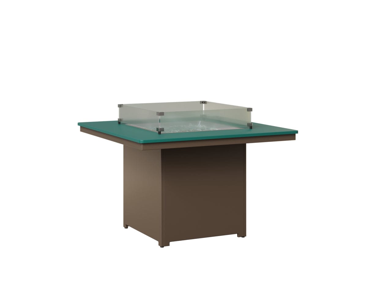 Numa 47" Sq Fire Table Dining Rockwood Outdoor Furniture 