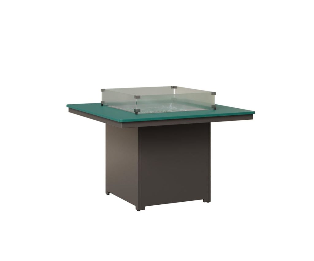 Numa 47" Sq Fire Table Dining Rockwood Outdoor Furniture 