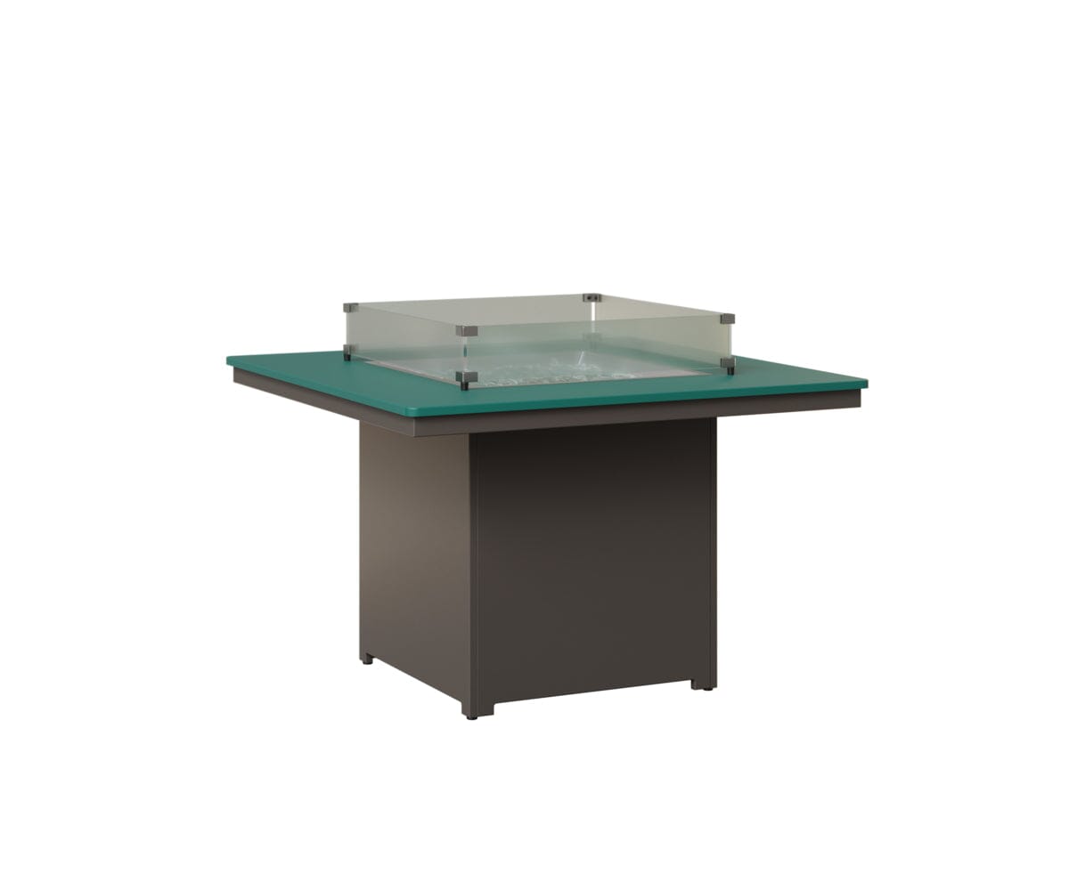 Numa 47" Sq Fire Table Dining Rockwood Outdoor Furniture 