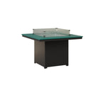 Numa 47" Sq Fire Table Dining Rockwood Outdoor Furniture 
