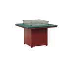 Numa 47" Sq Fire Table Dining Rockwood Outdoor Furniture 