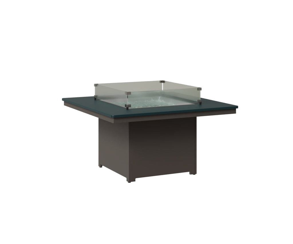 Numa 47" Sq Fire Pit Rockwood Outdoor Furniture MGP Berry MGP Graphite 