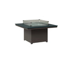 Numa 47" Sq Fire Pit Rockwood Outdoor Furniture MGP Berry MGP Graphite 