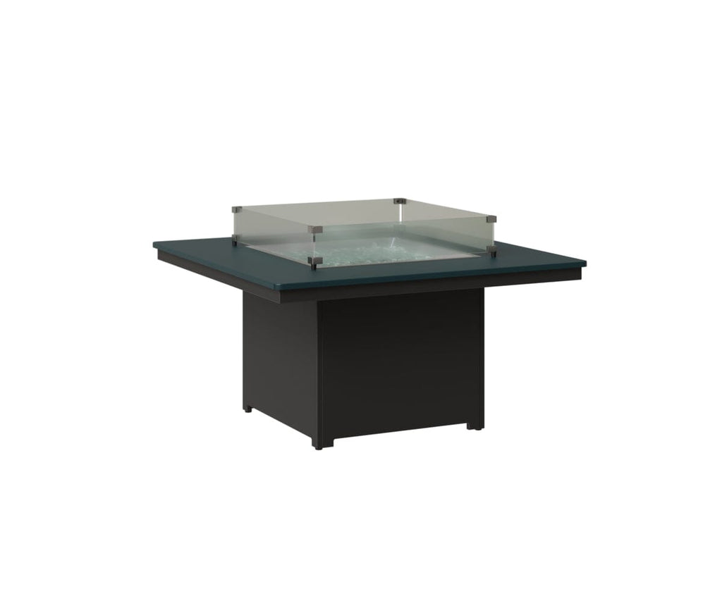 Numa 47" Sq Fire Pit Rockwood Outdoor Furniture MGP Berry MGP Black 