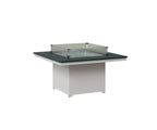 Numa 47" Sq Fire Pit Rockwood Outdoor Furniture MGP Berry MGP White 