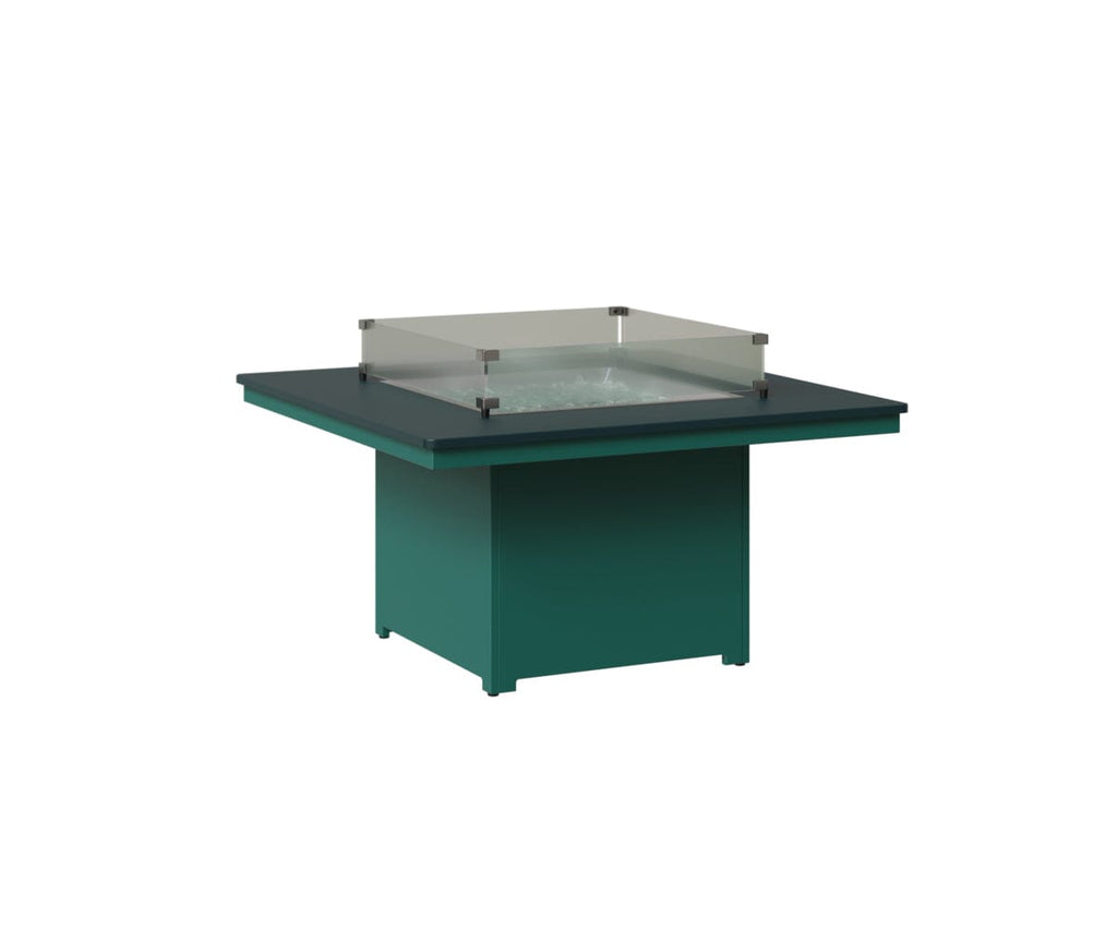 Numa 47" Sq Fire Pit Rockwood Outdoor Furniture MGP Berry MGP Teal 