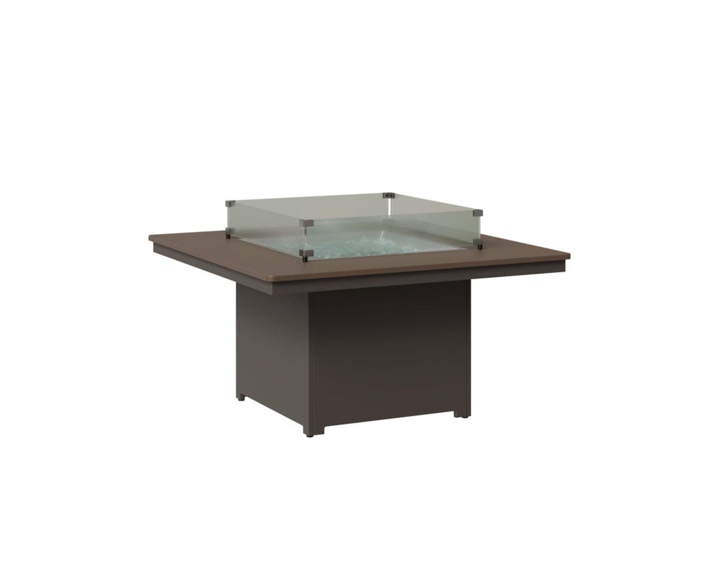Numa 47" Sq Fire Pit Rockwood Outdoor Furniture MGP Clay MGP Graphite 