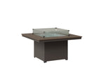 Numa 47" Sq Fire Pit Rockwood Outdoor Furniture MGP Clay MGP Graphite 