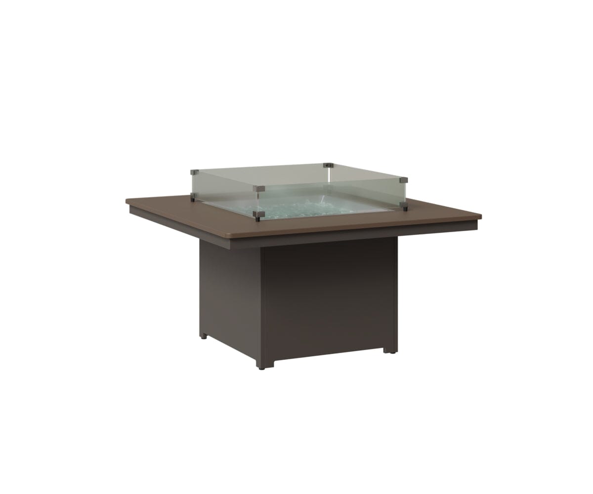 Numa 47" Sq Fire Pit Rockwood Outdoor Furniture MGP Clay MGP Graphite 