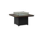 Numa 47" Sq Fire Pit Rockwood Outdoor Furniture MGP Clay MGP Black 