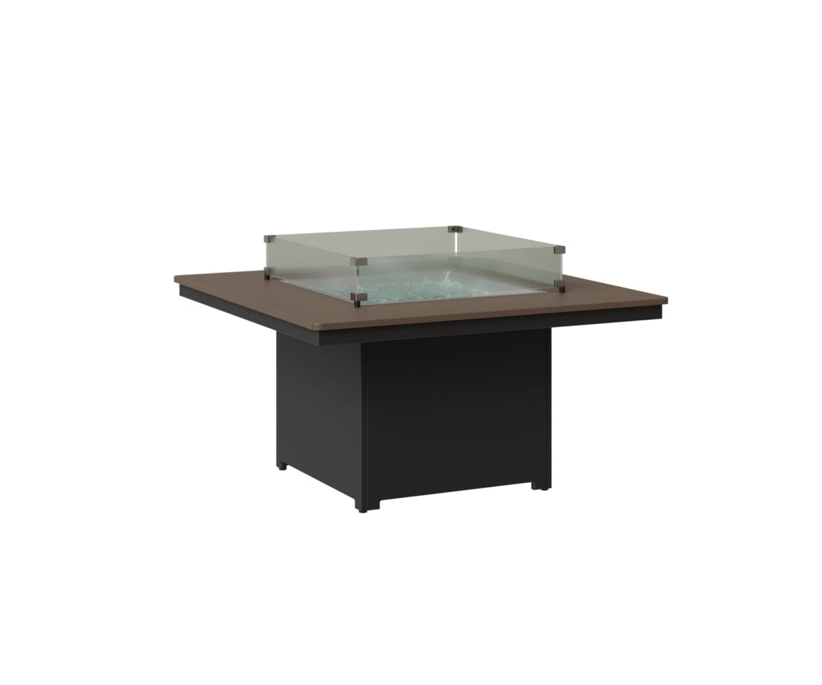 Numa 47" Sq Fire Pit Rockwood Outdoor Furniture MGP Clay MGP Black 