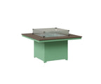 Numa 47" Sq Fire Pit Rockwood Outdoor Furniture MGP Clay MGP Mint 