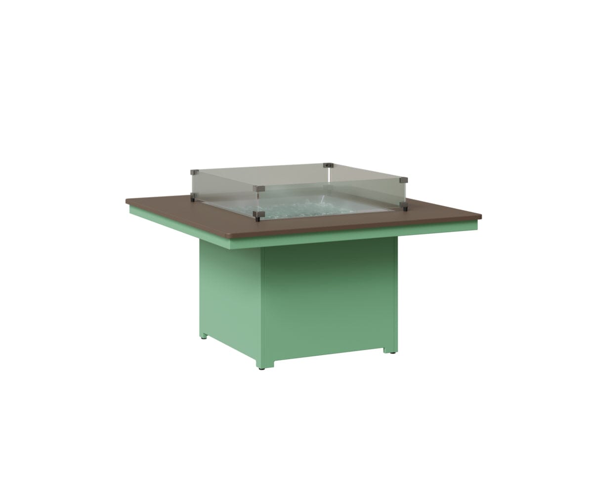 Numa 47" Sq Fire Pit Rockwood Outdoor Furniture MGP Clay MGP Mint 