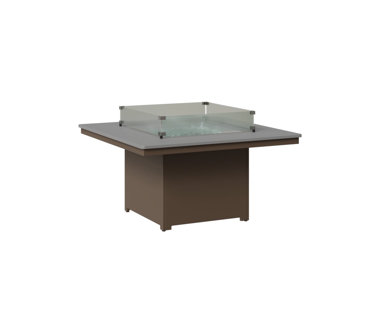 Numa 47" Sq Fire Pit Rockwood Outdoor Furniture MGP Fog MGP Clay 